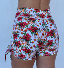Load image into Gallery viewer, high waist with side string hot yoga shorts
