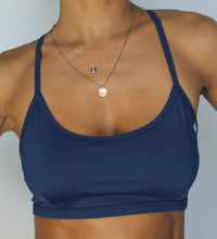 Load image into Gallery viewer, SQUARE BRA Navy Blue
