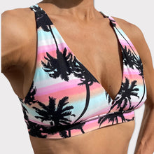 Load image into Gallery viewer, Miami Vibes Reset Yoga Bra
